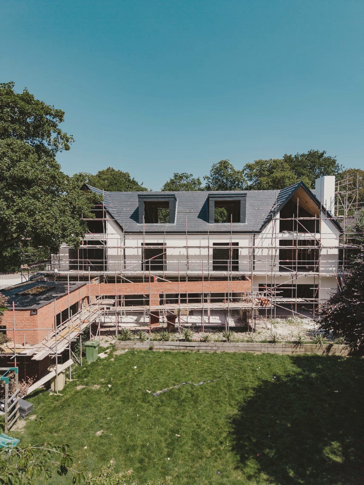 Modern Residence — Back elevation