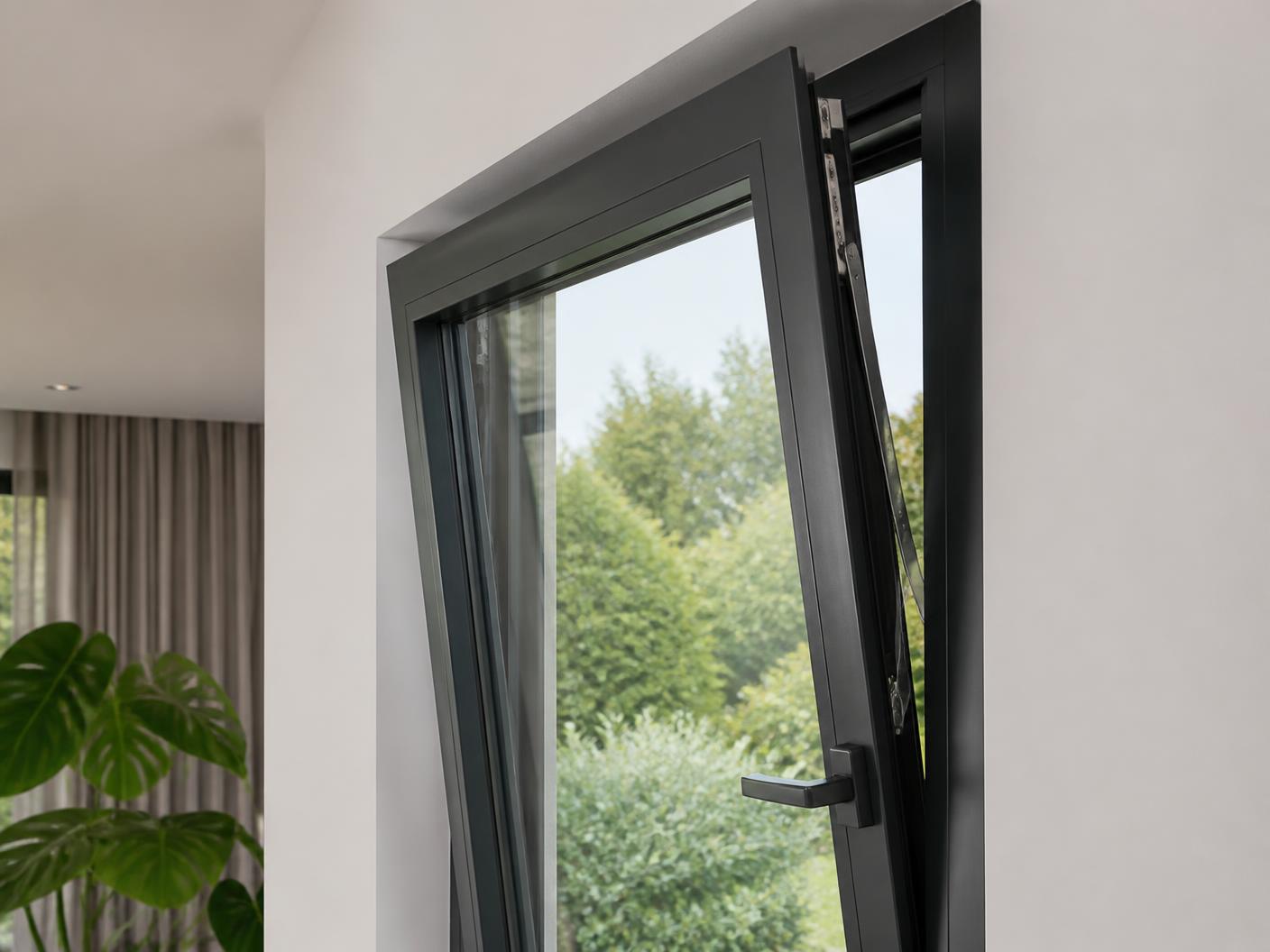 Tilt & Turn aluminium window application